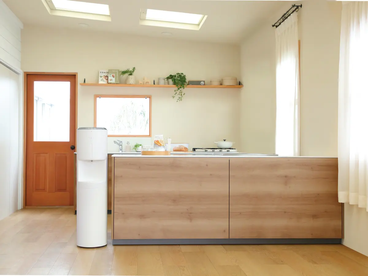 キッチンに置いたエブリィフレシャス tall