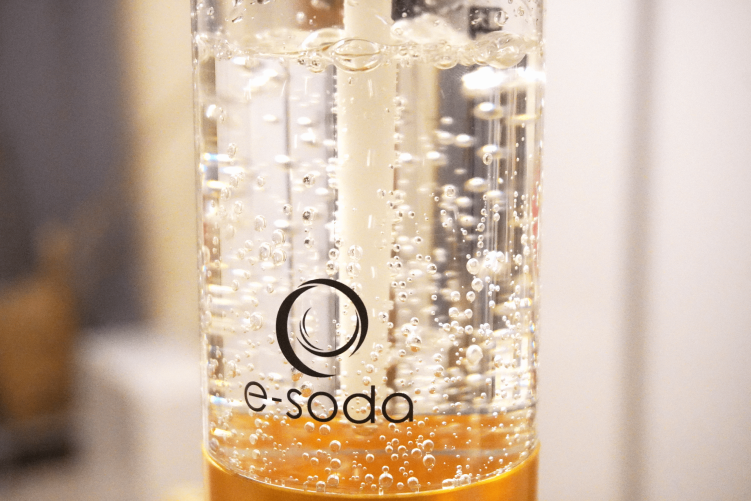 e-sodaの炭酸の強さ